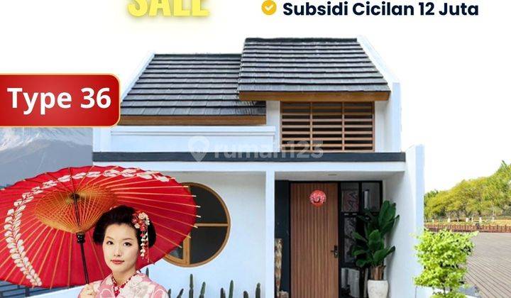 Rumah Baru 1 Lantai Bergaya Jepang, Mewah Dan Murah 1