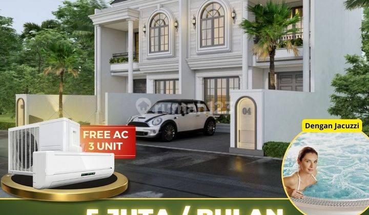 Jual Rumah Murah 2 Lantai Dengan Jacuzzi di Area Sleman 1