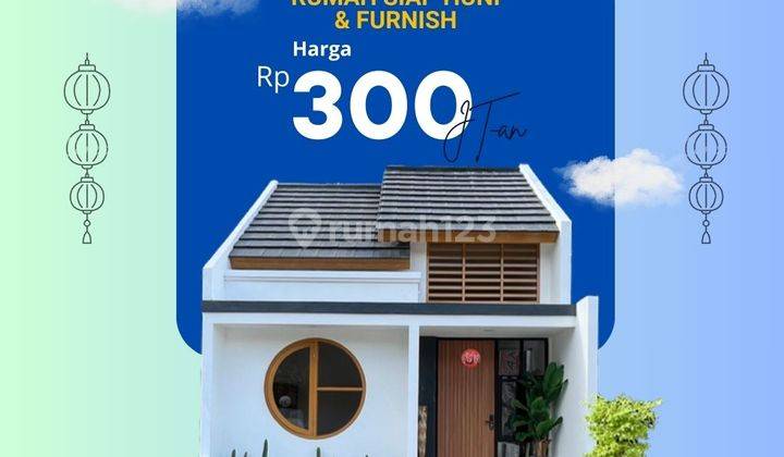 Jual Rumah Baru Bergaya Jepang, Akses Lokasi Mudah 1