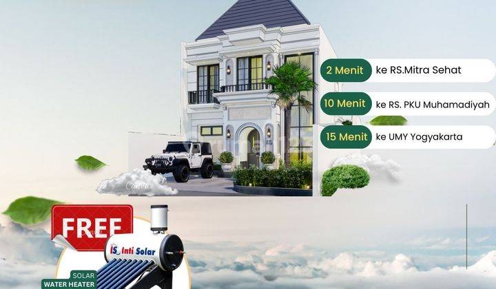 Dijual Rumah Baru 2 Lantai, Ada Balkon Dan Kolam Renang 1