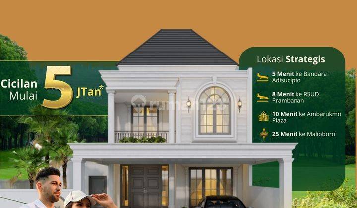 Dijua Murah Rumah Baru 2 Lantai Bonus Jacuzzi Dan Carport 1