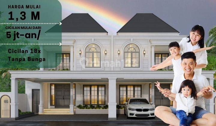 Dijual Rumah Mewah Sudah SHM Bergaya American Harga Murah 1