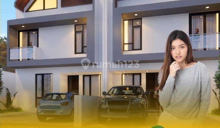 Dijual Murah Rumah 1 Lantai Siap Bangun Ada Mezanine 1