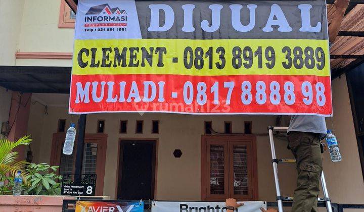 Jual Rumah Di Kelapa Gading, Garga Turun Dari 3 M Menjadi 2,8 M, Tawar Sampe Dapat 2