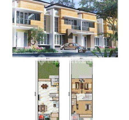 Disewakan Rumah 2 Lantai, Semi Furnish Golf Island Pik 2