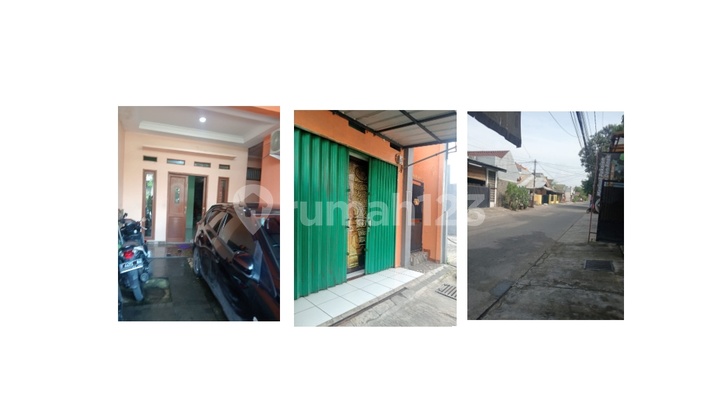 Rumah 2 LT Beserta Kos dan Kios Usaha Tepi Jalan Utama Pekayon