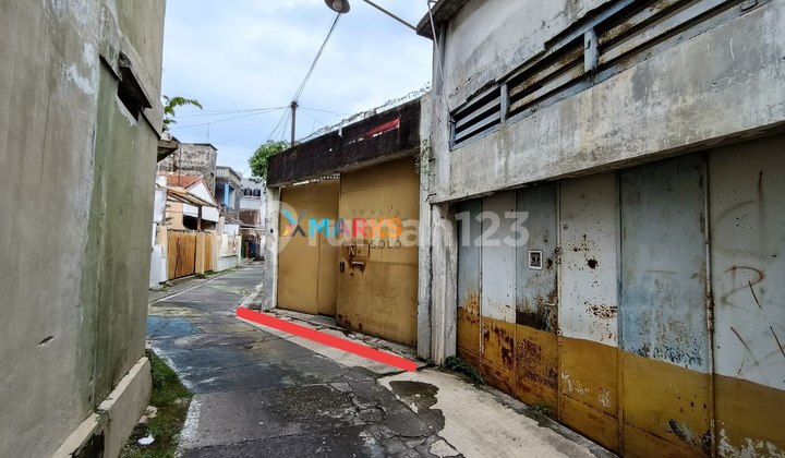 Tanah Bonus Bangunan Area Serengan,10M Jl Veteran,Cocok Investasi