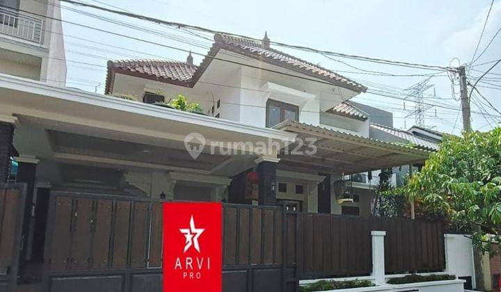 Disewakan Rumah 2 Lt Bagus Semifurnished Di Kemang Pratama Bekasi 1