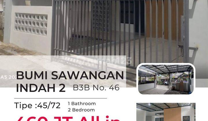 Rumah murah lokasi strategis di Sawangan  1