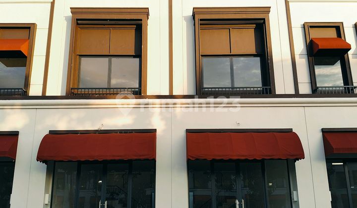 Ruko Baru 2 LT Dekat ke Stasiun Kereta Cisauk dan Aeon Mall BSD