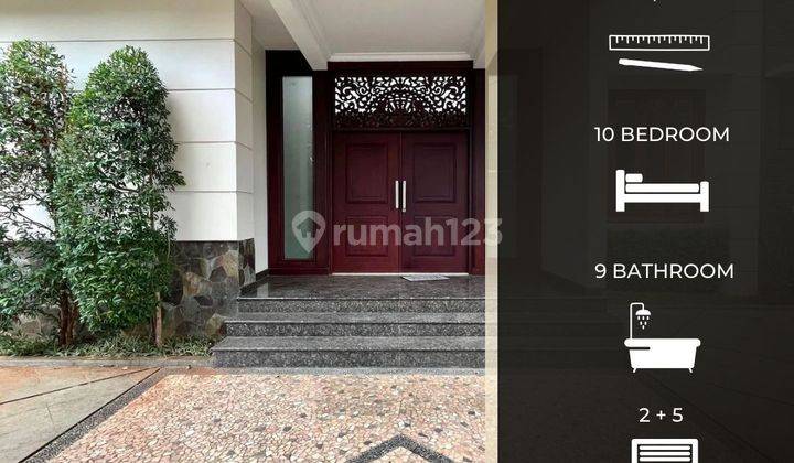 Disewakan Rumah Mewah Area Strategis Fully Furnished  2