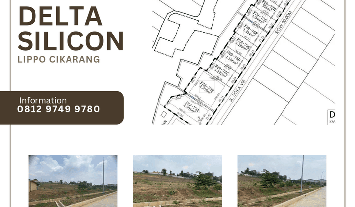 Dijual Tanah Industri 2.959 M Delta Silicon Lippo Cikarang 1