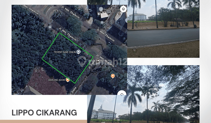 Termurah Tanah Komersil Premium Jalan Thamrin Lippo Cikarang 1