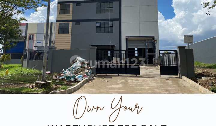 For Sale New Warehouse Strategically Located in Delta Silicon Lippo Cikarang