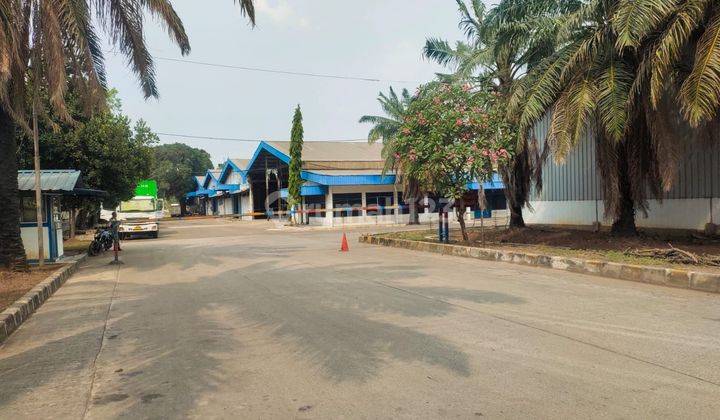 Disewakan Gudang siap pakai, di inspeksi Kalimalang,  Cikarang Barat, kab. Cikarang Jawa Barat 2