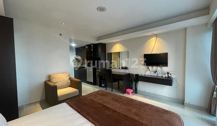 Studio Big Balcony Tamansari Hive Apartemen Furnished Siap Huni - Minimal 3 Bulan 2