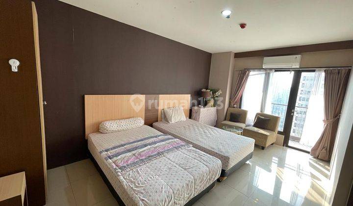 Studio Tamansari Semanggi Twin Bed  1