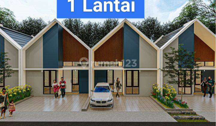 Dijual Rumah Murah 1 Lantai Dan 2 Lantai di Wira Residence 3, Sawangan Kota Depok 1