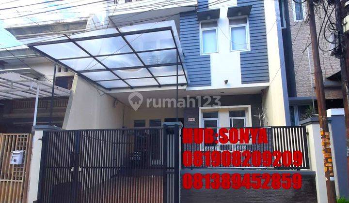 Rumah Taman Ratu. 3 Lantai. 7x18. Jalan 2 Mobil. Siap Huni 1