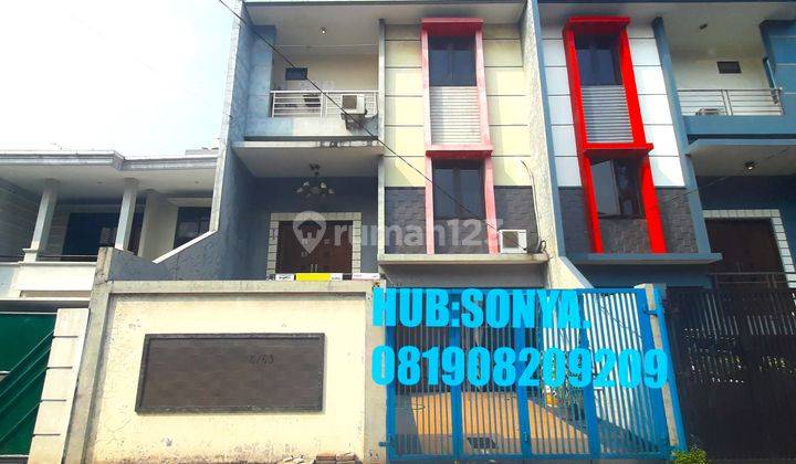 Rumah Taman Ratu. 3 Lantai. 7x13. Jalan Lebar 3 Mobil. Siap Huni 1