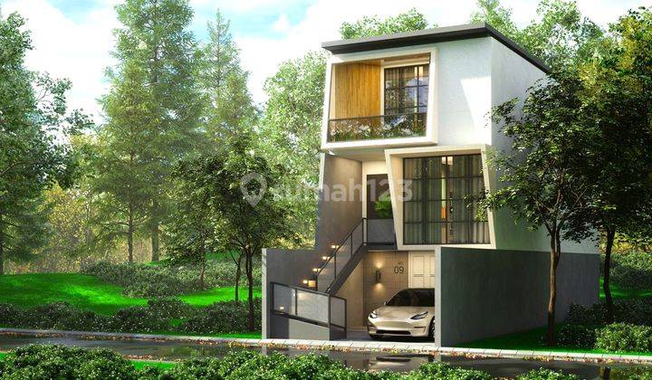 Rumah Lux Baru. Tomang. 3 Lantai. 5x18. Jalan 2 Mobil 2