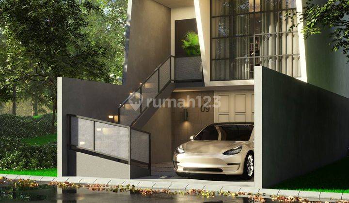 Rumah Baru Lux. Tomang. 3 Lantai. 5x18. Jalan 2 Mobil. Siap Huni 1