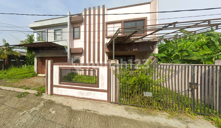 Office Warehouse Hook House. Karawaci, Tangerang. Area 1,619 m². Wide road for 3 cars. 2