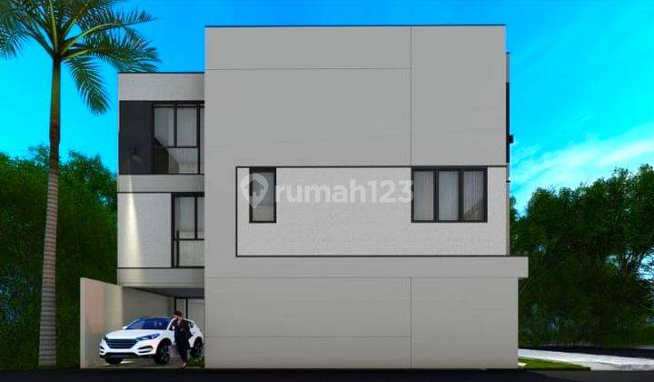 Rumah Baru. Taman Ratu Duri. 3 Lantai. 5x11. Jalan 2 Mobil 2