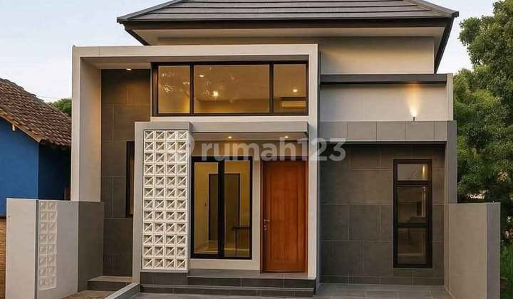Rumah Custom Desain SHM Cibubur Ciracas, Jakarta Timur
