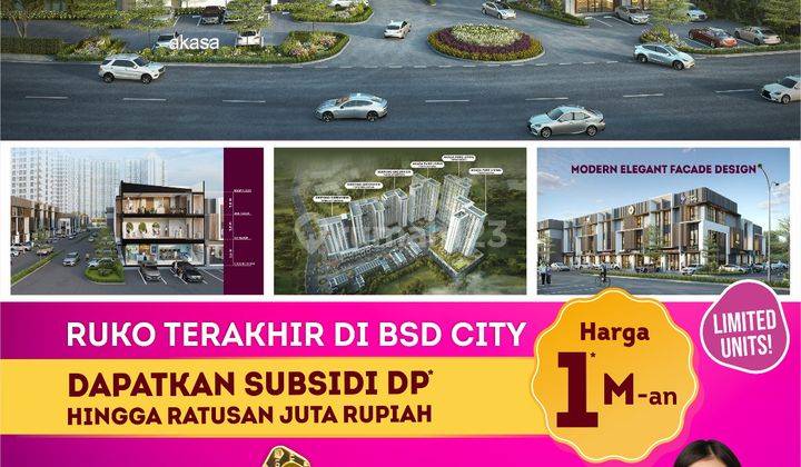 Ruko Terakhir Sisa 4 Bsd City Serpong Tangerang Selatan 1