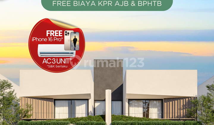  2 Lantai Tanpa DP Booking Fee 10 Juta Buaran Pamulang, Tangerang Selatan