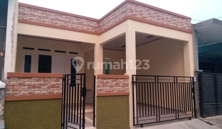 Rumah Siap Huni Luas di Cluster Asri Pondok Ungu Permai