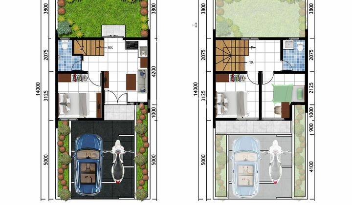 Rumah Murah 2 Lantai Siap Huni Tanpa Dp 2