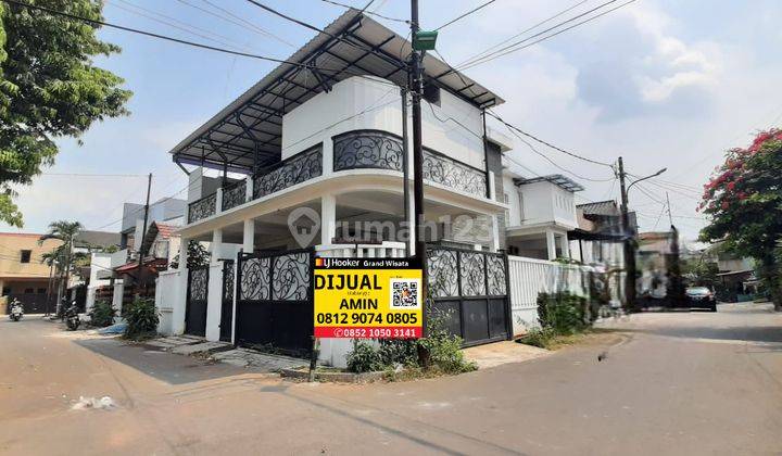 Dijual Rumah Hook 2 Lantai, 5 Kamar Tidur Luas 192 M2 Dekat Dengan Tol Jatibening di Taman Buaran Indah, Jakarta Timur 1