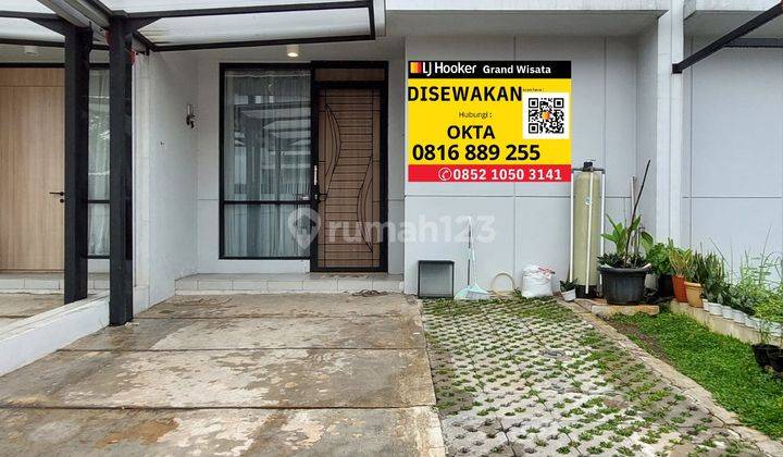 Disewakan Rumah Waterfront 2 Lantai Furnish, Lippo Cikarang 1