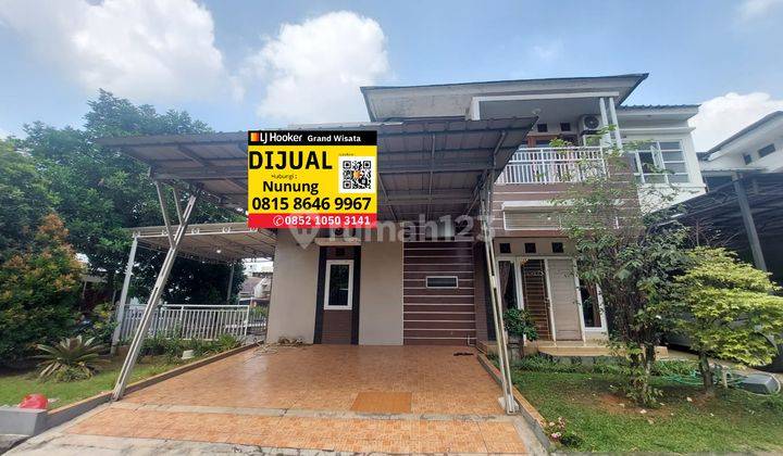 Dijual Rumah Hook 2 Lantai 5 Kamar Tidur Akses Langsung Tol Tambun, 10 Meter Dari Sekolah Al azhar, Ipeka Dan Masjid Besar Grand Wisata Bekasi 1