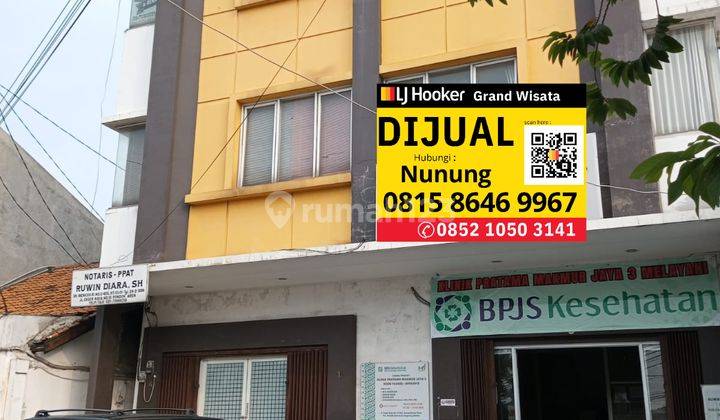 Dijual Ruko 3 Lantai Cocok Untuk Kantor Atau Tempat Usaha di Jalan Raya Pondok Aren, Tanggerang Selatan 1