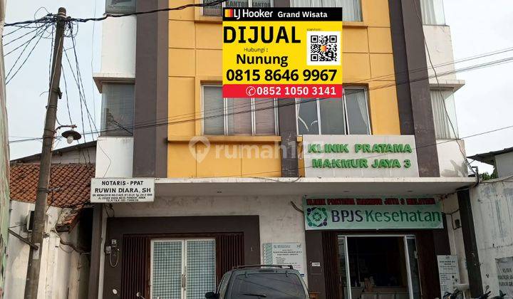 Dijual Ruko Gandeng Cocok Dijadikan Kantor Dan Tempat Usaha di Jalan Raya Pondok Aren, Tanggerang Selatan 1