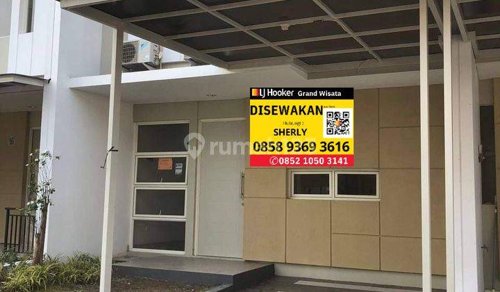 Disewakan Rumah 2 Lantai 2 Kamar Tidur, Siap Huni View Hadap Timur, Akses Langsung Tol Tambun Grand Wisata Bekasi, Grand Wisata   1