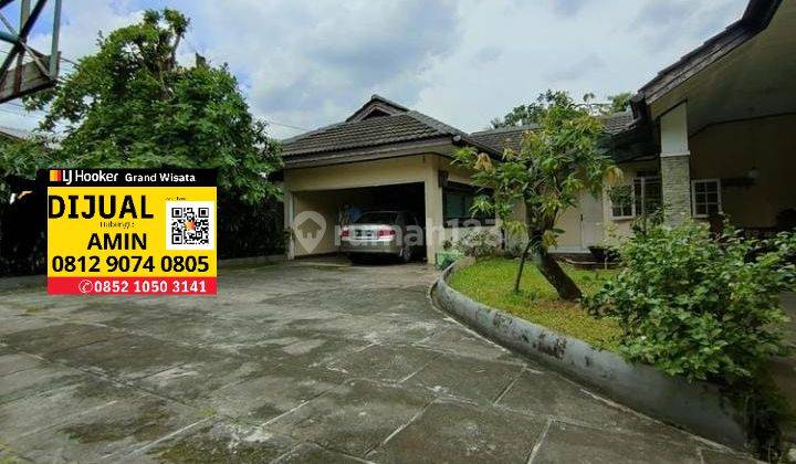 Dijual Rumah Hook Luas Tanah 1.000M2 Kamar 7+1 di Jalan Utama Pondok Bambu Duren Sawit Jakarta Timur 1