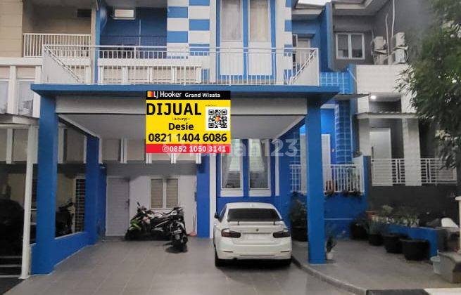 Dijual Rumah Grand Wisata Siap Huni 2 Lantai 3+1 Kamar, Fasilitas Cluster Kolam Renang Dan Lapangan Olahraga 100 M Dari Mall Living World Grand Wisata Bekasi 1