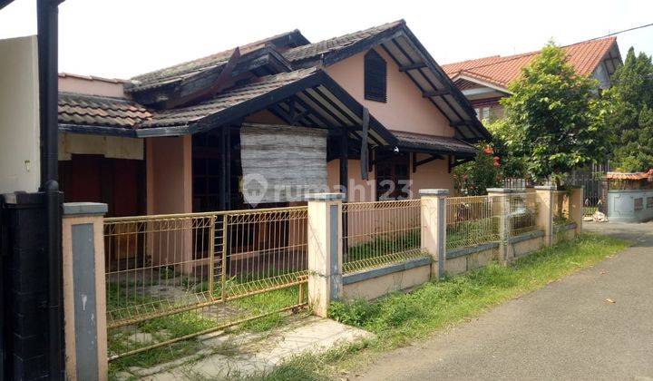 Dijual Rumah 1 Lantai Posisi di Hook Luas 232m2. 3 Kamar Tidur Siap Huni Dalam Komplek Keamanan 24 Jam, Antapani, Bandung 1