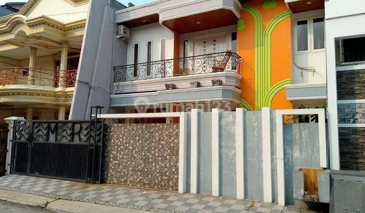 Rumah Unik 2 Lantai Di Perumahan Sunter Garden Jakarta Utara SHM 2