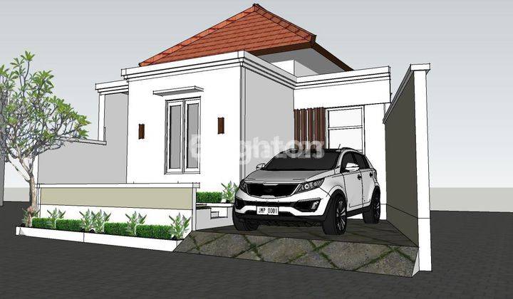 New house gress in Puputan West Denpasar 2