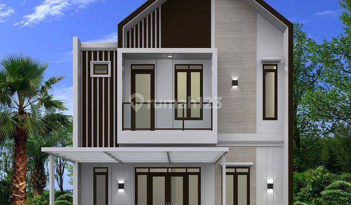 Di  Rumah 2 Lantai Paling Murah Minimalis Shm Imb Bandung 1