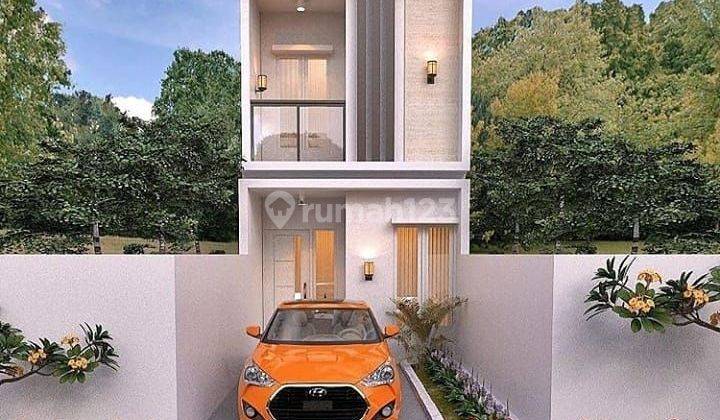 Di JUAL RUMAH BARU MODERN MURAH 2 LANTAI LEGALITAS SHM IMB 1