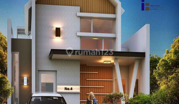 DI JUAL RUMAH BARU ELEGAN  2 LANTAI LEGALITAS SHM IMB 1