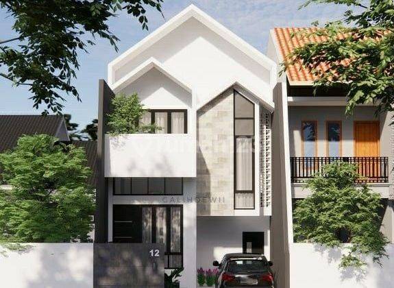 DI JUAL RUMAH BARU MODERN  2 LANTAI SHM IMB 1