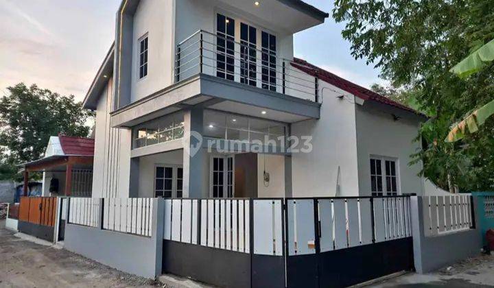 Rumah 2 Lantai 3kt 2km Murah Dekat Kota Shm+pbg 1