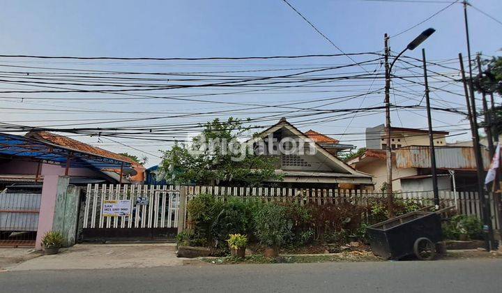 Rumah lahan luas pinggir jalan Kramat jati Jakarta Timur 1